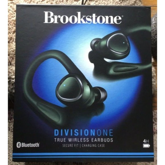 Brookstone Division One True Wireless Earbuds with Charging Case. Brand new - Picture 7 of 7